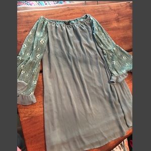 Tunic off shoulder Dress